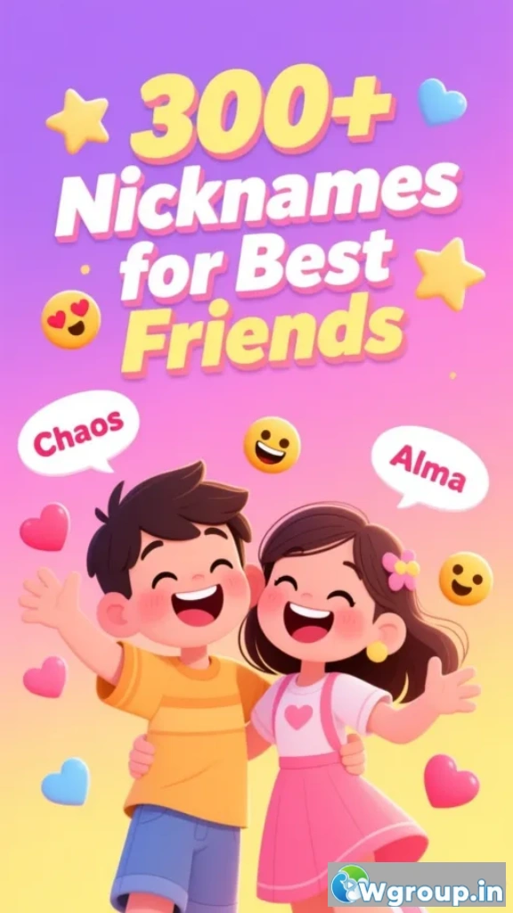 Nicknames for Best Friends