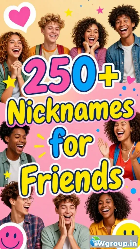 Nicknames for Friends