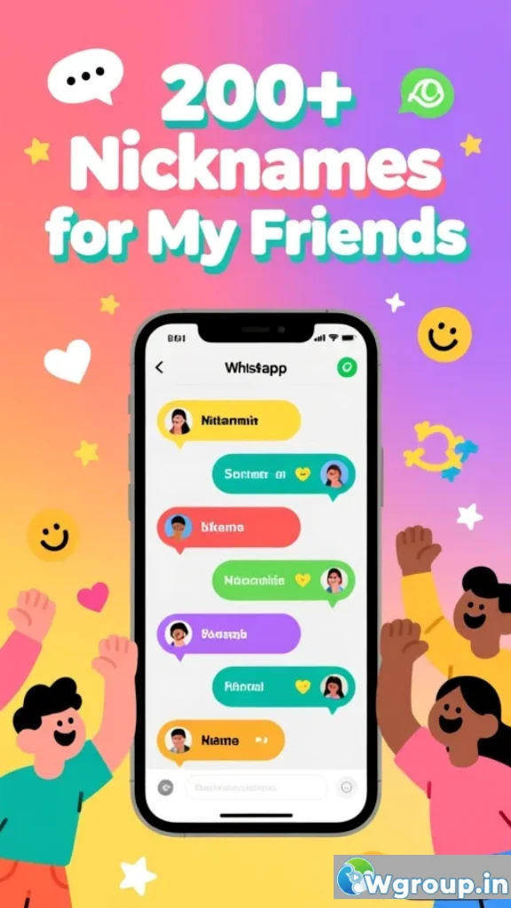 Nicknames for My Friends