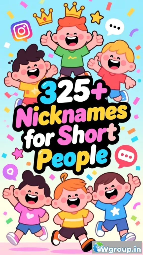 Nicknames for Short People