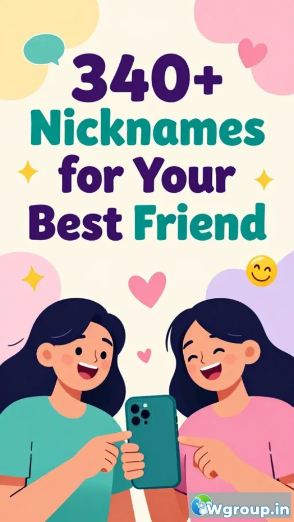 Nicknames for Your Best Friend
