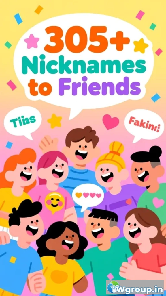 Nicknames to Friends