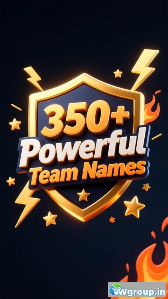 Powerful Team Names