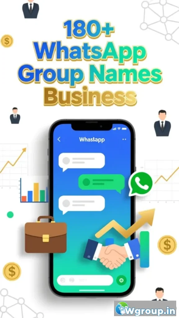 WhatsApp Group Names Business