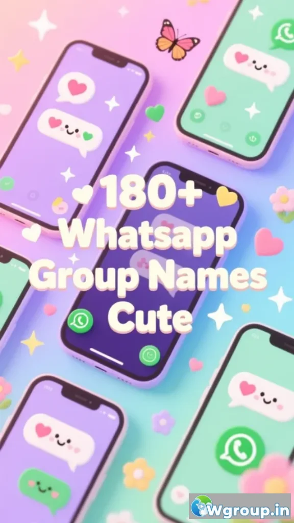WhatsApp Group Names Cute
