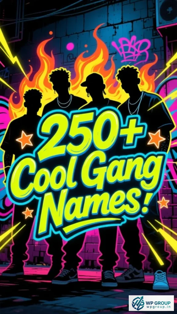 Cool Gang Names