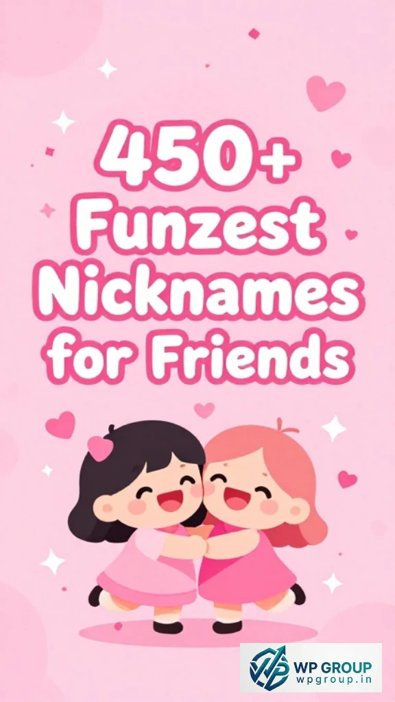  Funniest Nicknames for Friends for WhatsApp