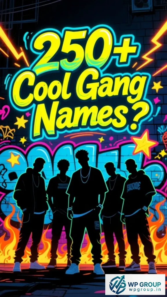 Cool Gang Names