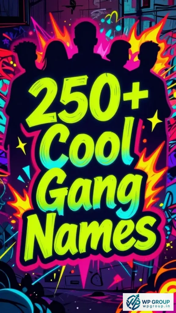 Cool Gang Names