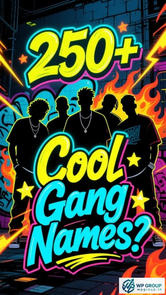 Cool Gang Names
