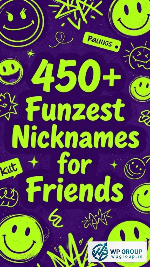 Funniest Nicknames for Friends for WhatsApp