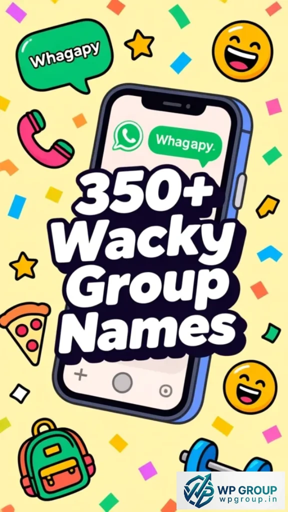 Wacky Group Names for WhatsApp