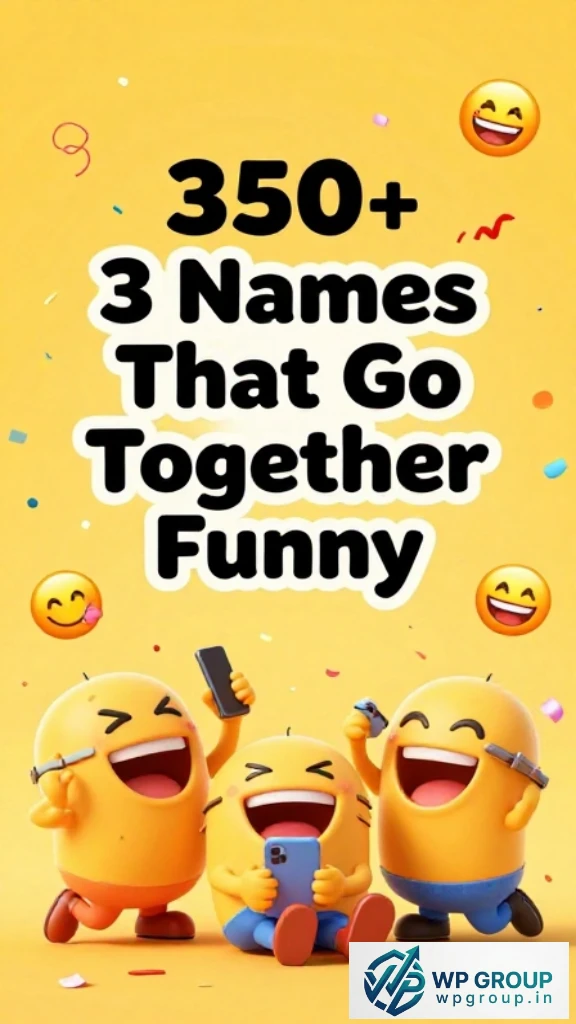 3 Names That Go Together Funny