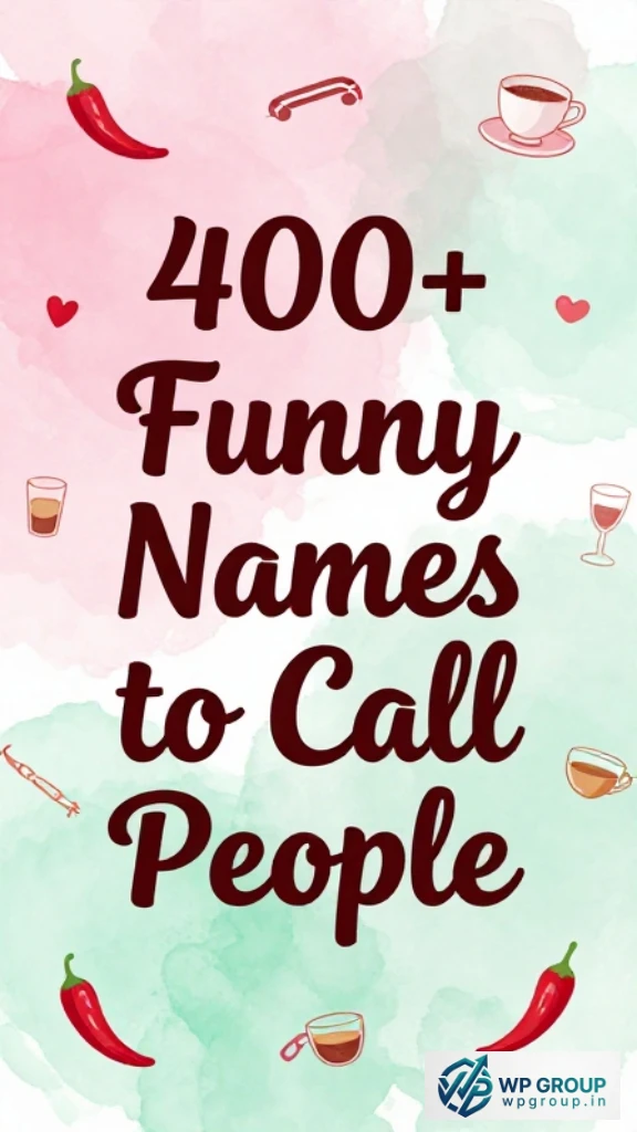 Funny Names to Call People