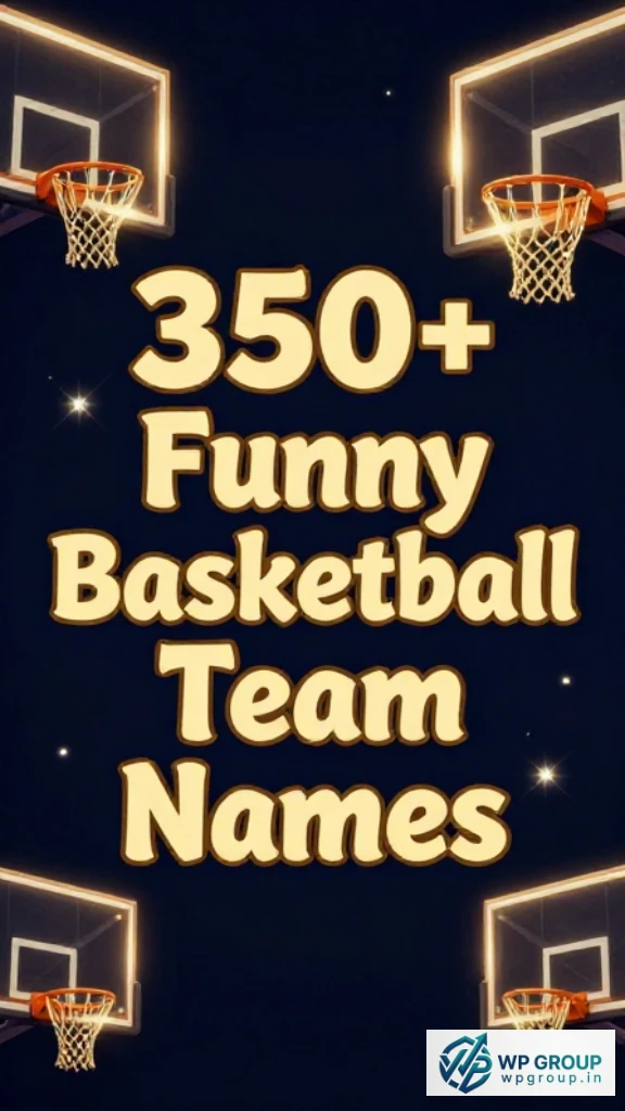 Funny Basketball Names For Teams