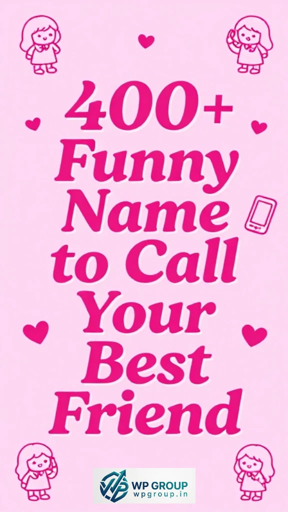 Funny Name to Call Your Best Friend