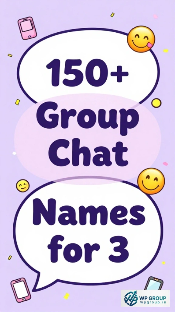 what to name a group chat of 3