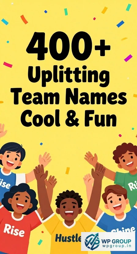 Uplifting Team Names