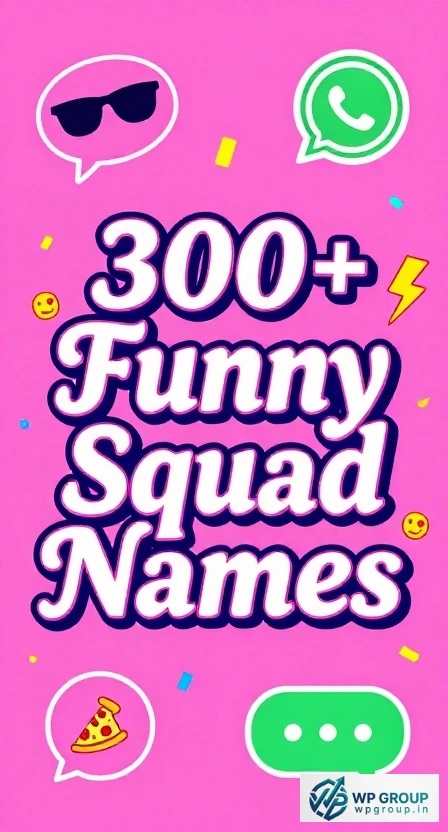 Funny Squad Names