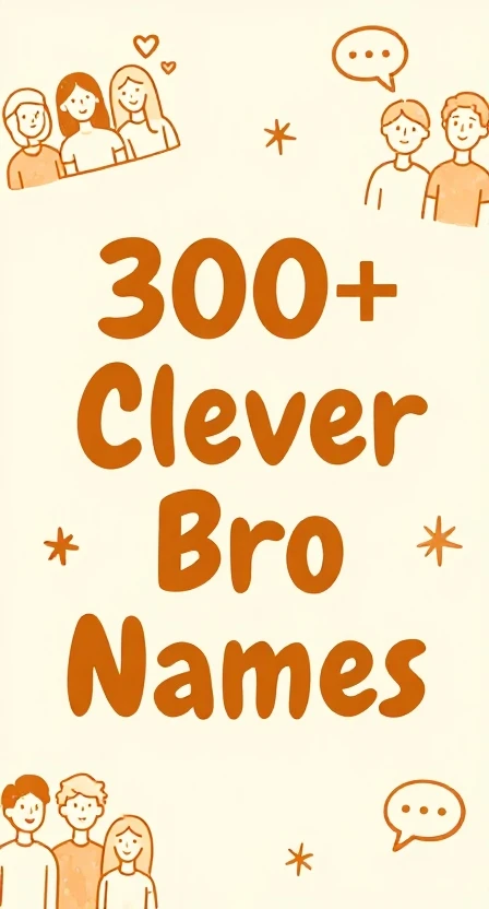Clever Bro Names