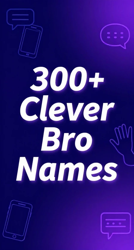Clever Bro Names